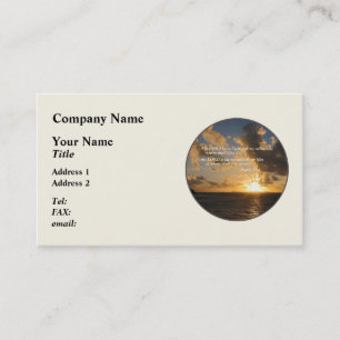 Carte De Visite Psaume 27 1 Le Seigneur Est Ma Lumière