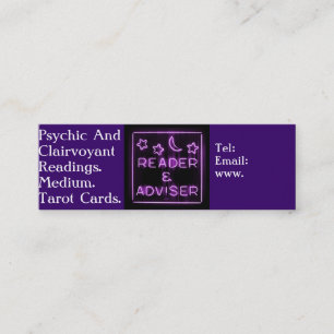 Carte de visite psychique et clairvoyant de