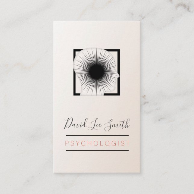 Carte De Visite Psychologue / Neurologue (Devant)