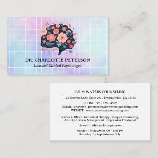 Carte De Visite Psychologue Psychothérapie Conseiller