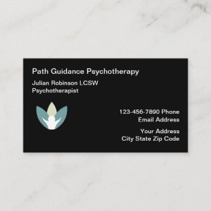 Carte De Visite Psychothérapeute Conseiller en santé mentale