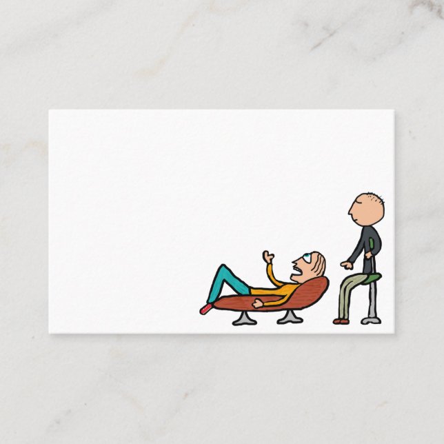 Carte De Visite Psychothérapie Conseil et thérapie (Devant)