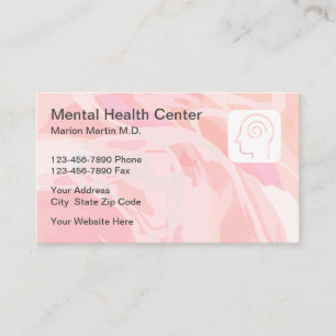 Carte De Visite Psychothérapie professionnelle en santé mentale