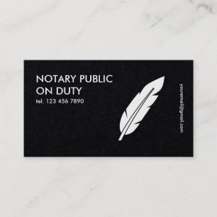 Carte De Visite Public du notaire