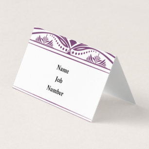 Carte de visite puissant, 3,5 pouces x 2,5 pouces