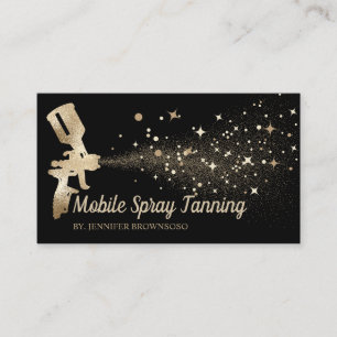 Carte De Visite Pulvérisateur Tan Peinture pour carrosserie mobile