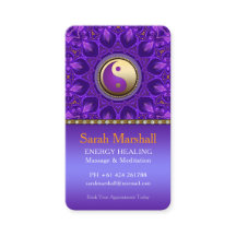 Purple or rose énergie guérir Mandala
