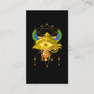 Carte De Visite Pyramides Égypte ancienne Pharoah Horus Oeil