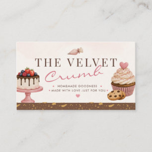 Carte de visite QR Code Boulangerie Maison Rose Te