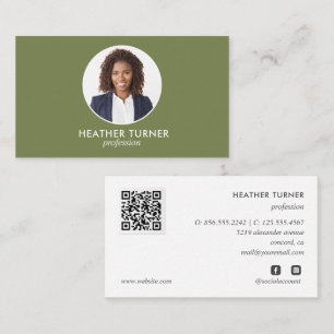 Carte De Visite QR CODE ou Logo Professionnel Capture d'écran phot