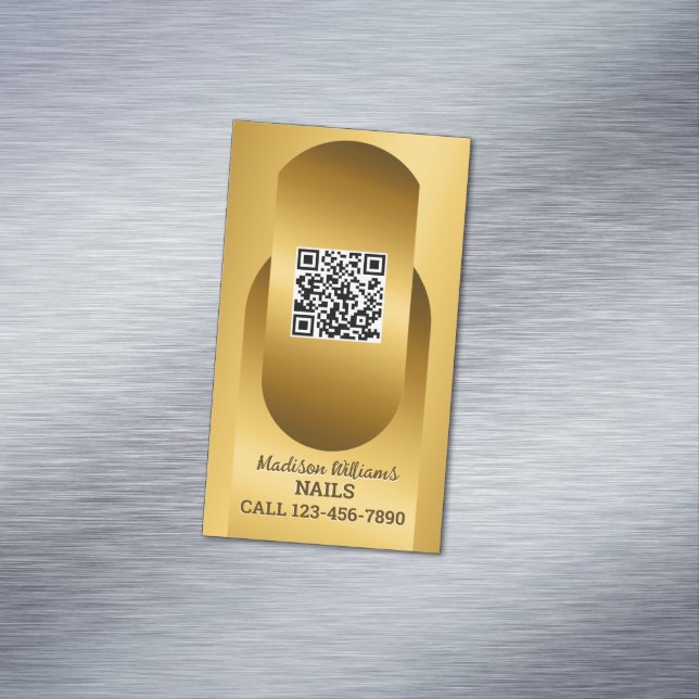 Carte de visite QR personnalisé Nail Tech (In Situ)