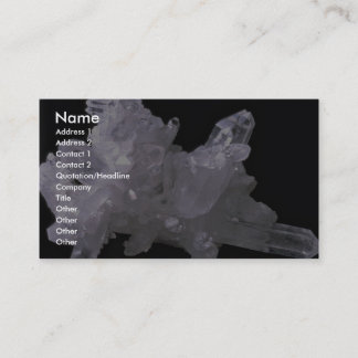 Carte De Visite Quartz
