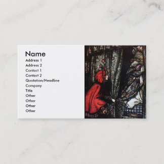 Carte De Visite Quelles grandes dents vous avez