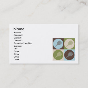 Carte De Visite Racquetball d'art de bruit