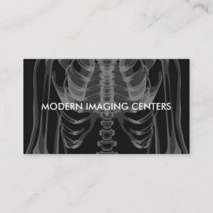 Carte De Visite Radiologie d'imagerie médicale