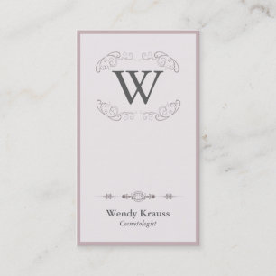 Carte De Visite Raffiné