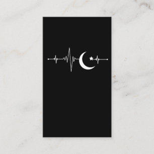 Carte De Visite Ramadan Moon Islam Croissant musulman