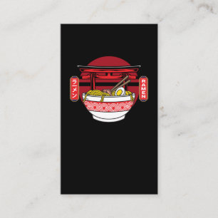 Carte De Visite Ramen japonais nouilles Lover Japon nourriture