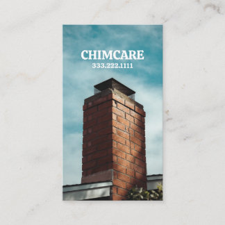 Carte De Visite Ramonage et réparation de cheminée 
