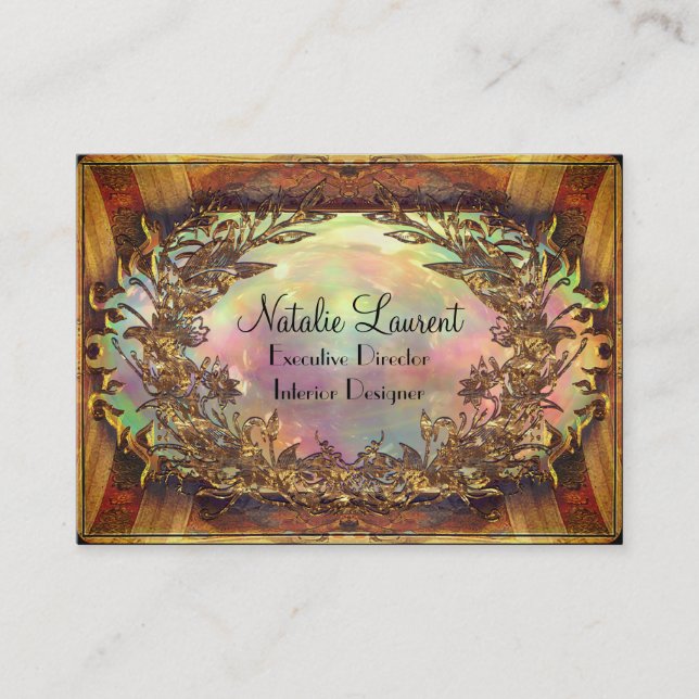 Carte De Visite Raphlitz IV Professionnel élégant (Devant)