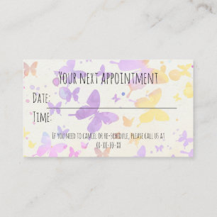 Carte De Visite Rappel de nomination