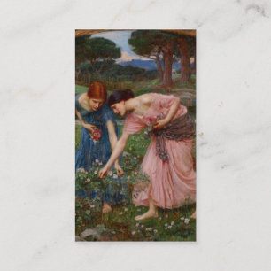 Carte De Visite Rassembler les fleurs