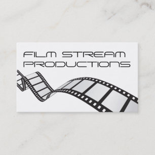 Carte De Visite Réalisateur de film moderne Producteur de films