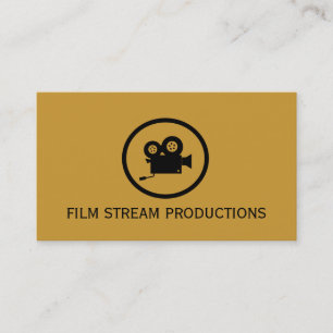 Carte De Visite Réalisateur de film moderne Producteur de films