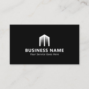 Carte De Visite Réalisateur de logos de la Maison moderne de l'imm
