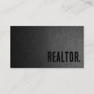 Carte De Visite Réalisateur en cuir Premier Black Faux