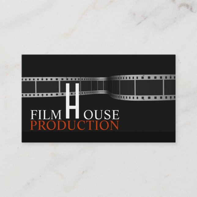 Carte De Visite Réalisateur Film Producteur Production (Devant)