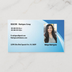Carte de visite Realtor Générique