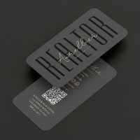 Realtor Real Estate Agent Modern Grey