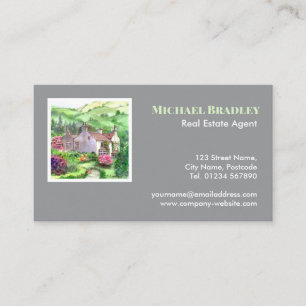 Carte De Visite Realtor Real Estate Agent Rydal Mount Propriété