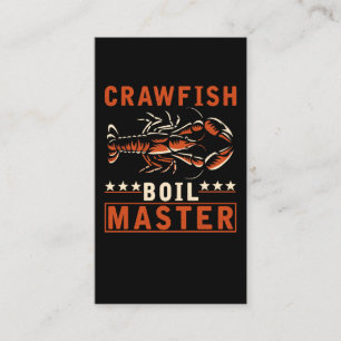 Carte De Visite Réchauffe-poisson Maître Drôle Écheresse Cuisine