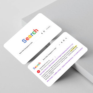 Carte De Visite Recherche Google, Résultats de recherche, Inspiré