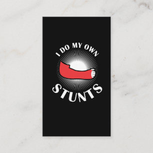 Carte De Visite Récupération de bras cassée par cascade de