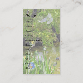 Carte De Visite Recycler la Terre !