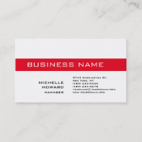 Red Stripe Noir & Blanc Gestionnaire de charme