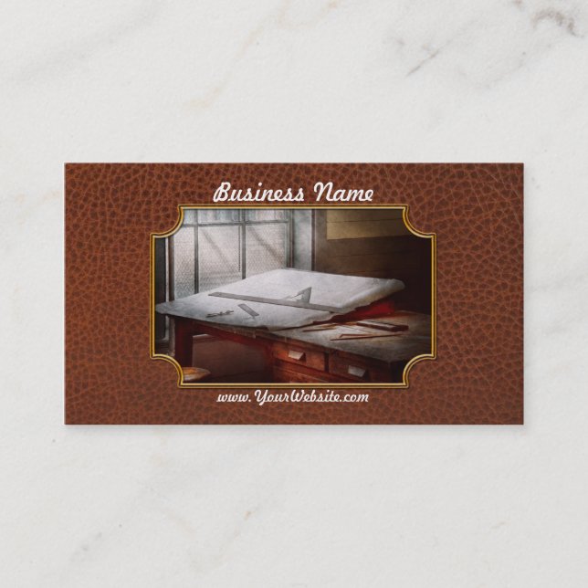 Carte De Visite Rédaction - avant des ordinateurs a existé (Devant)