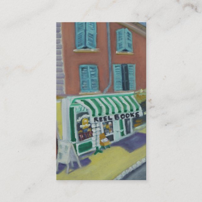 CARTE DE VISITE REELBOOKS - FONTAINEBLEAU FRANCE (Devant)