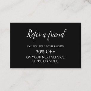 Carte De Visite Référendum minimaliste professionnel moderne