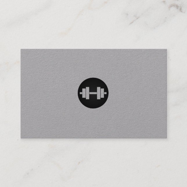 Carte De Visite Regard minimal élégant moderne de style (Devant)