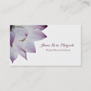 Carte De Visite *~* Reiki Yoga Lotus Consommateur d'énergie lége