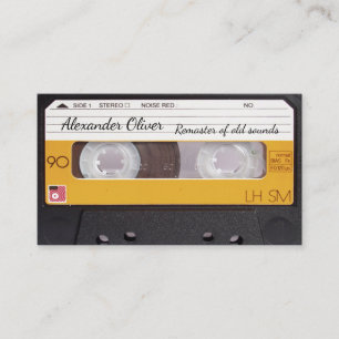 Carte de Visite Remaster Cassette Couvre