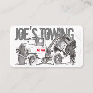Carte De Visite Remorquage de Joe