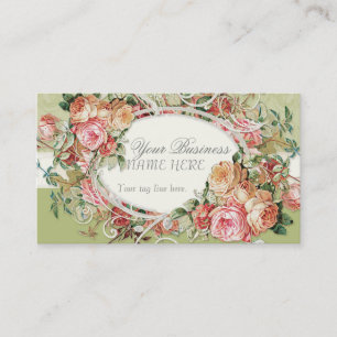 Carte De Visite Remous modernes antiques vintages de bouquet