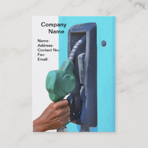 Carte De Visite Remplissage du carburant