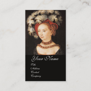 CARTE DE VISITE RENASSAINCE BEAUTÉ, MODE BIJOUX COSTUME DESIGN