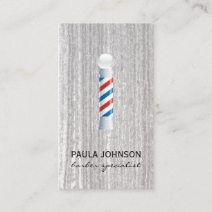 Carte De Visite Rendez-vous au pôle en coiffure